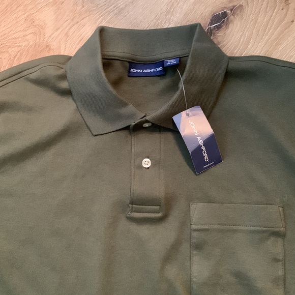 John Ashford men’s long sleeve shirt size medium - Picture 2 of 2